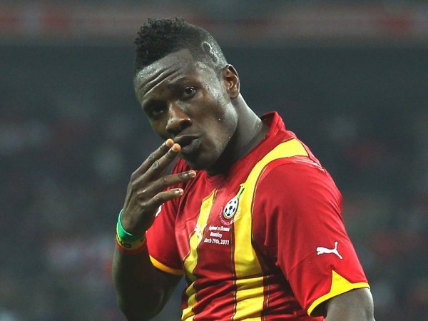 Video: Asamoah Gyan not overly worried by goal drought for Ghana