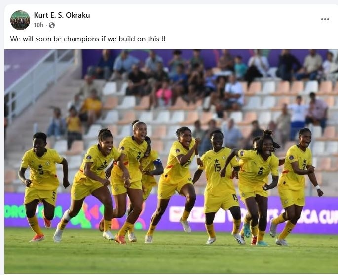 KURT OKRAKU ON FACEBOOK - Kickoffghana.com